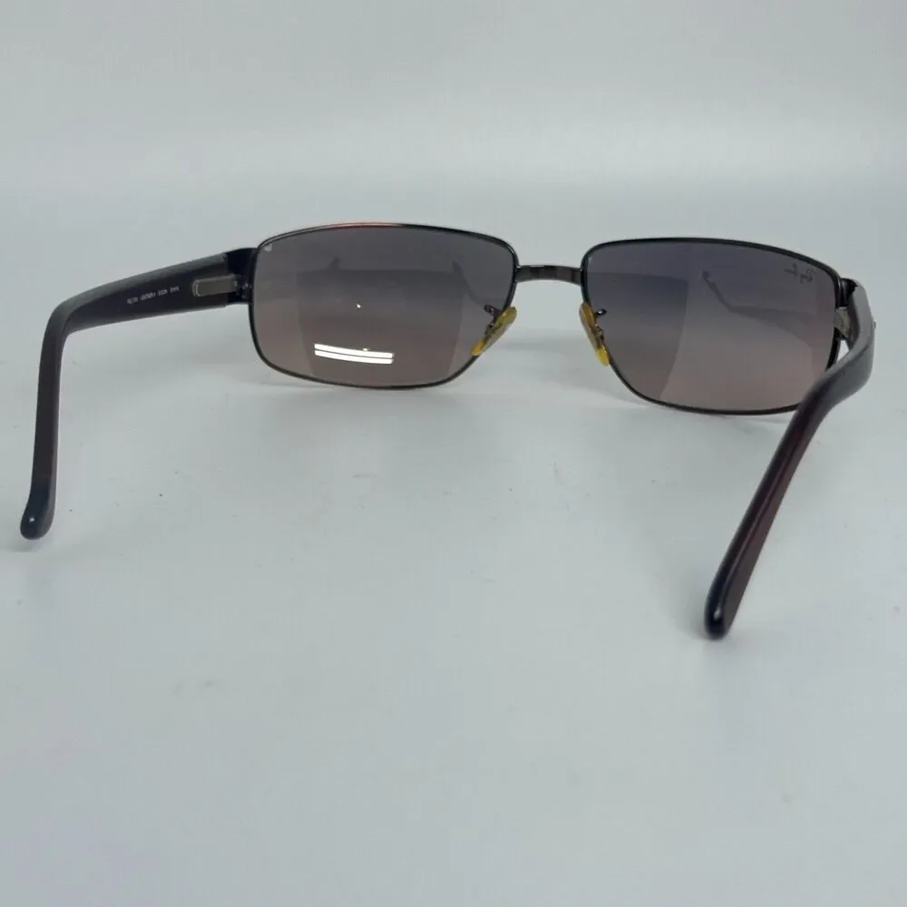 Ray-Ban RB3189 Leather‎ II 61[]16 Metal Wrap Flex Sunglasses Frames Only H15630
